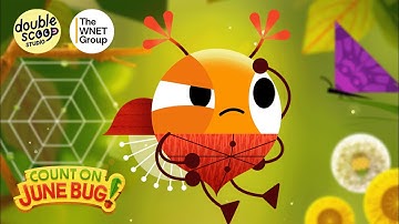 In Perfect Shape 🔺  | Count on June Bug! | New Kids Math Series!