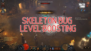 Diablo III Necromancer Sekeleton Bug - Level 70 Boosting