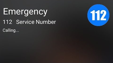 112 - Emergency Number - What Happens