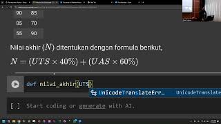Pelatihan KA 2025 - Materi 3 - Pemrograman Python: Function dan Class