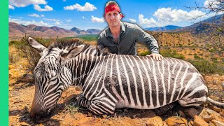 Hunting and Eating Zebra!! Inside a South African Game Reserve!!
