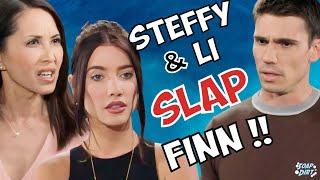 Bold And The Beautiful Li Steffy Stage Intervention Finn Gets Reality Check? 