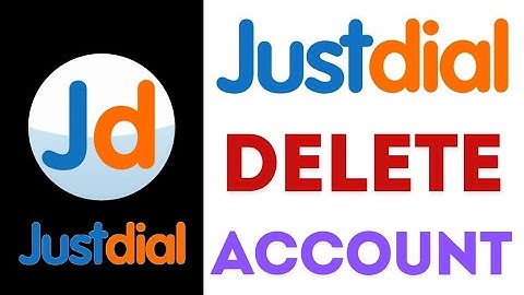 Justdial Account Delete || How To Delete Justdial Account Permanently On Mobile 2024 New Update