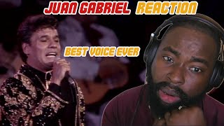 An emotional first time reaction to Juan Gabriel  Amor Eterno LIVE | RAP FAN REACTS TO Juan Gabriel
