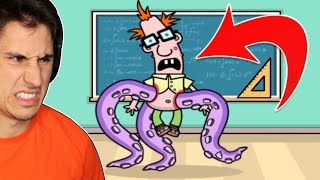 My New Teacher Is A MONSTER! | Bash The Teacher