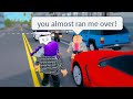She Jumped Out In Front Of My CAR! AND CALLED THE COPS ON ME!!! (Roblox)