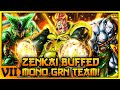 PUR Units Can't Handle Zenkai Powered Mono GRN Androids! | Dragon Ball Legends PvP