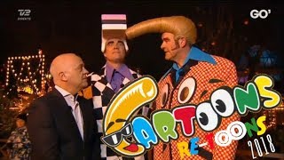 Cartoons COMEBACK 2018 (Media Announcement on Go' Aften Danmark, TV2 06.12.17)