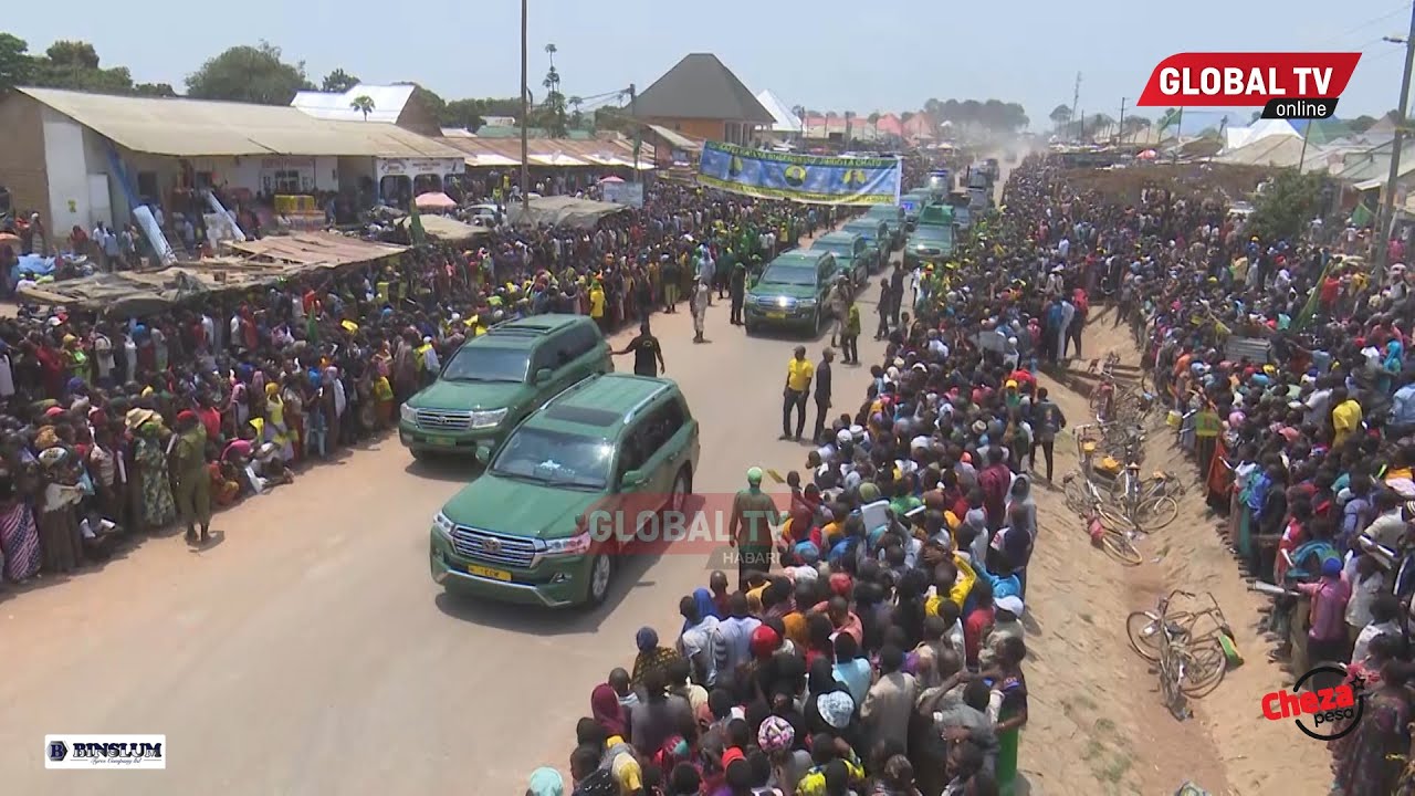 MAGUFULI Atikisa CHATO, MAFURIKO ya AJABU, MAELFU ya WATU Wajitokeza KUMPOKEA!