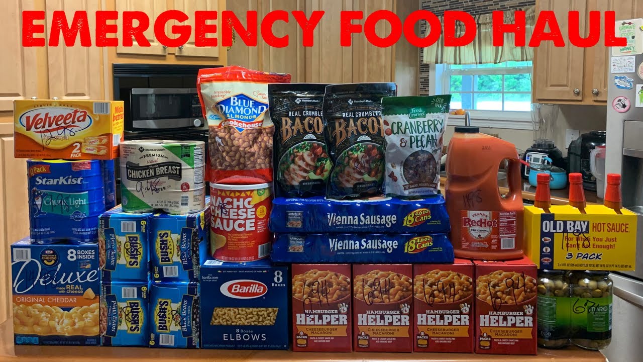 FOOD SHORTAGES ARE COMING! Sams Emergency Food Haul! YouTube