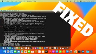 How To Fix Flutter Doctor Xcode installation is incomplete