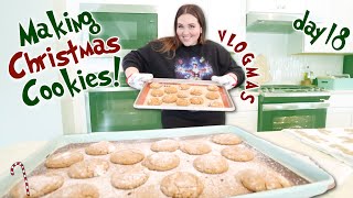 Baking Christmas Cookies! |VLOGMAS🎄#603