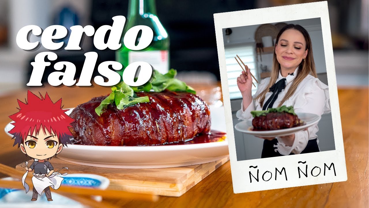 Receta de Anime: Cerdo Falso FOOD WARS (Shokugeki No Soma)