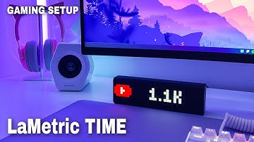 LaMetric Time | Unboxing and Installation | Clock, Speaker, Social Media Tracker