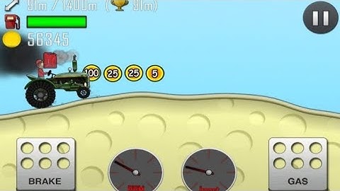 Hill Climb Racing - Gameplay Walkthrough Part 1 - Jeep.bike trecter! (iOS, Android) #hillclimbracing