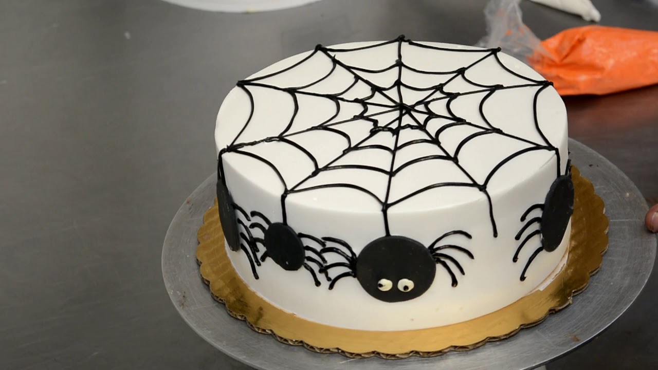 Halloween Spider Web image cake strips decoration sides #20449
