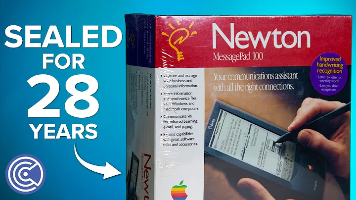 Unboxing a SEALED Newton MessagePad 100 (After 28 ...