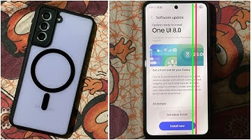 ⚠️ DANGER UPDATE? ! One UI 8 Killed My S21 FE?! Green Line Returns After Update! 😱
