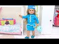 Doll gets ready for work! Play Dolls collection of stories