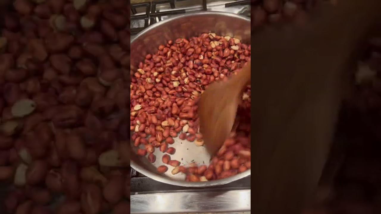 Dry roasted peanuts 