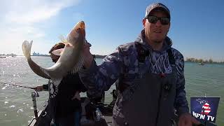 How to catch Detroit River Walleyes! River Jigging Tutorial.
