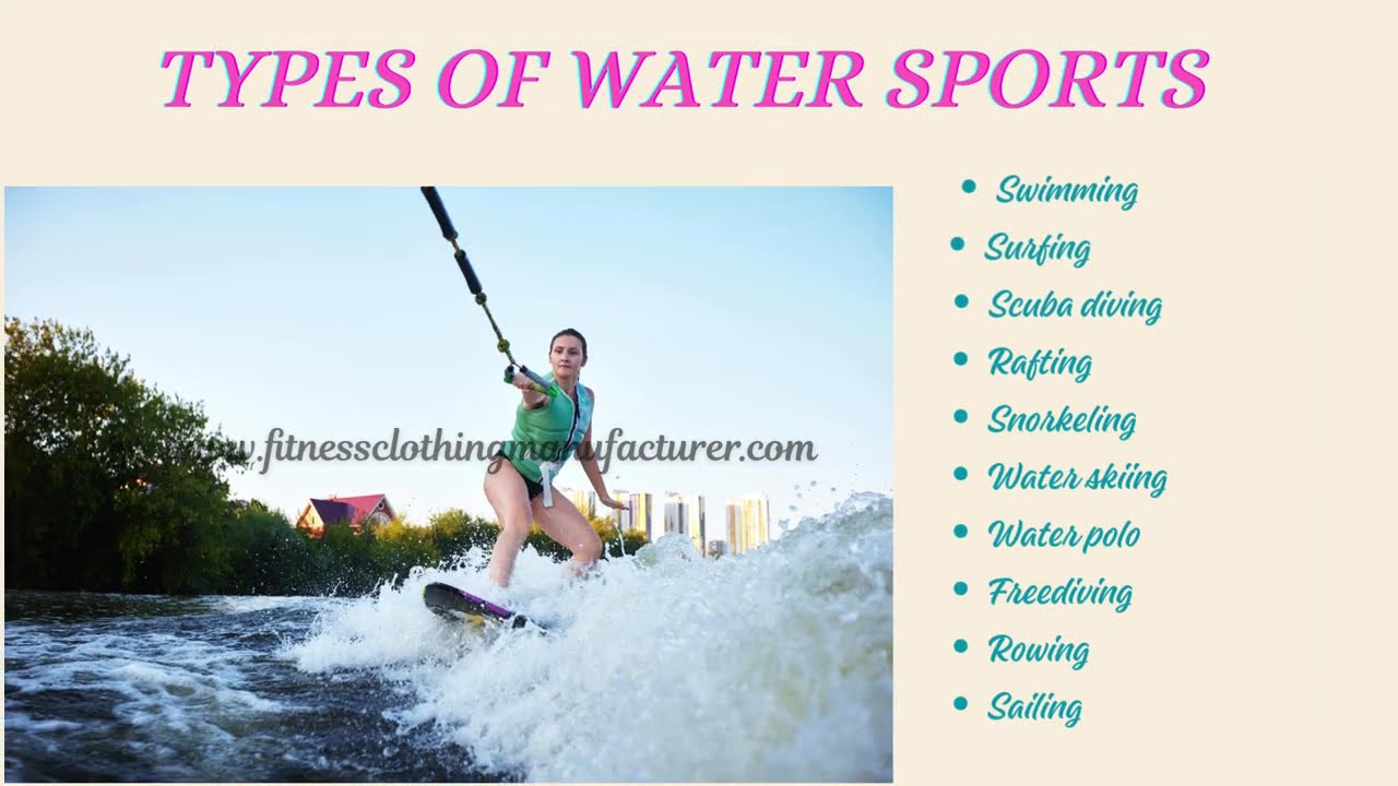 Water Sports Fashion Trend: Upgrade Your Style Statement