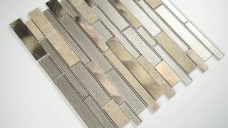 Champagne Toast Interlocking Glass Tile - 101406536