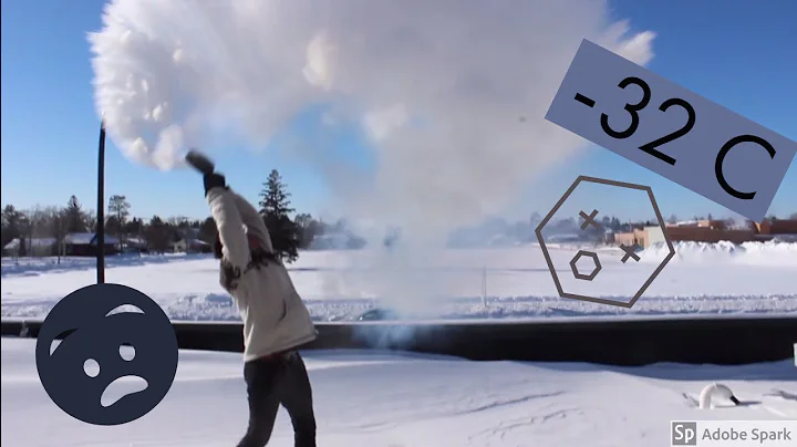 LIVING IN -32 C | MINNESOTA | BOILING WATER EXPERIMENT | Sagyan Vlogs