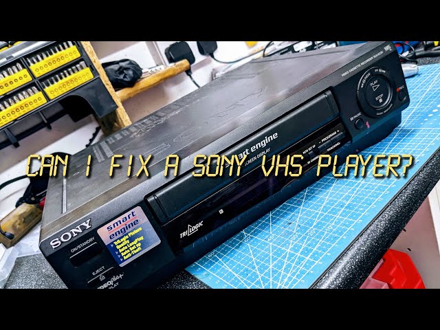 LECTEUR VHS SONY VHS PLAYER SVO-1630 / NEEDS REPAIR