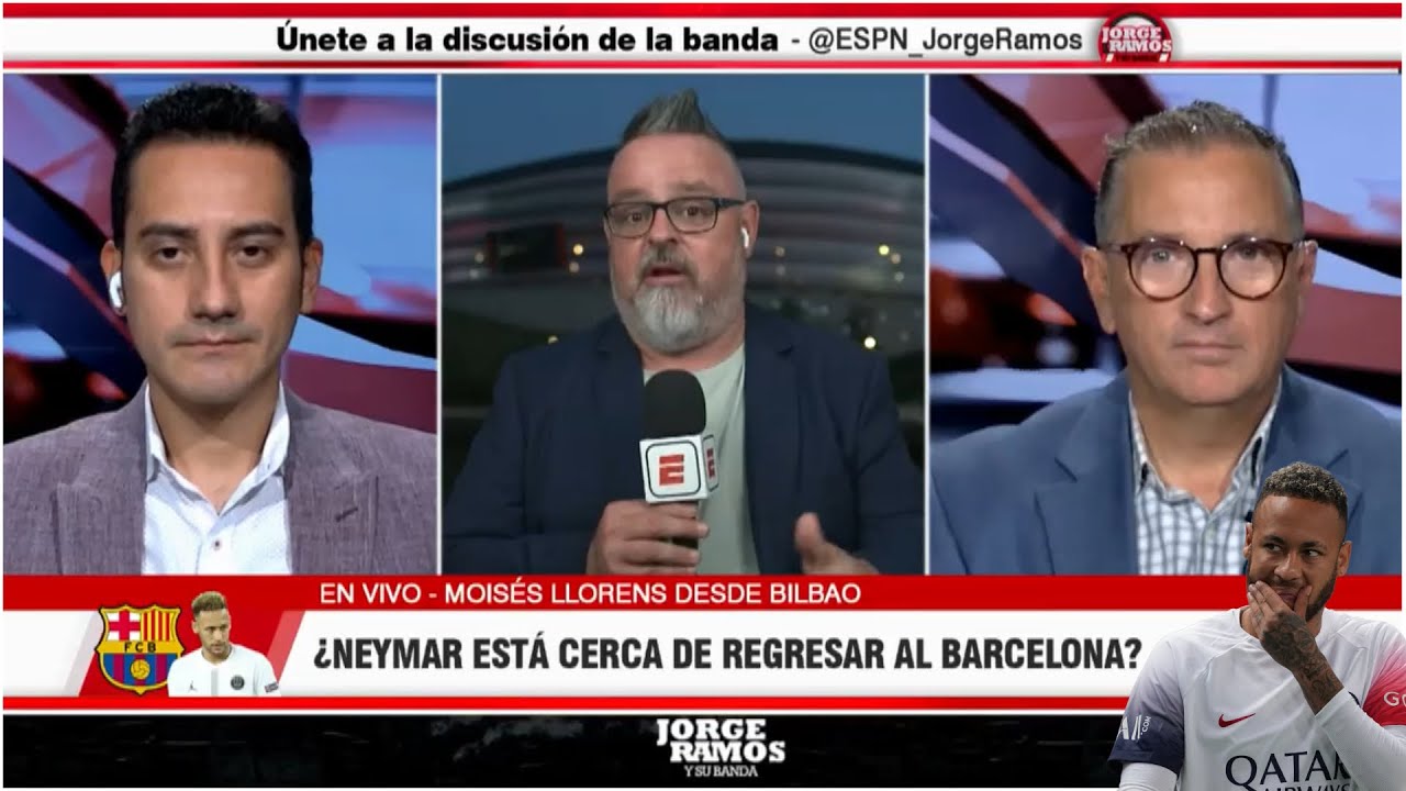 ⁣BARCELONA Llegada de Neymar depende de una lucha entre Joan Laporta y Xavi | Jorge Ramos y Su Banda