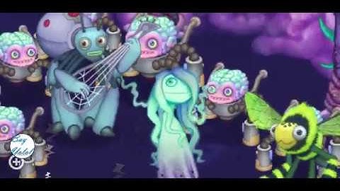 My Singing Monsters Ethereal island short song (Whisp Humbug Reebro Arackulele)