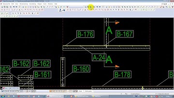 MAKE Intelligent  MARK IN DRAWING IN TEKLA STRUCTURE  (دروس تعليمية)