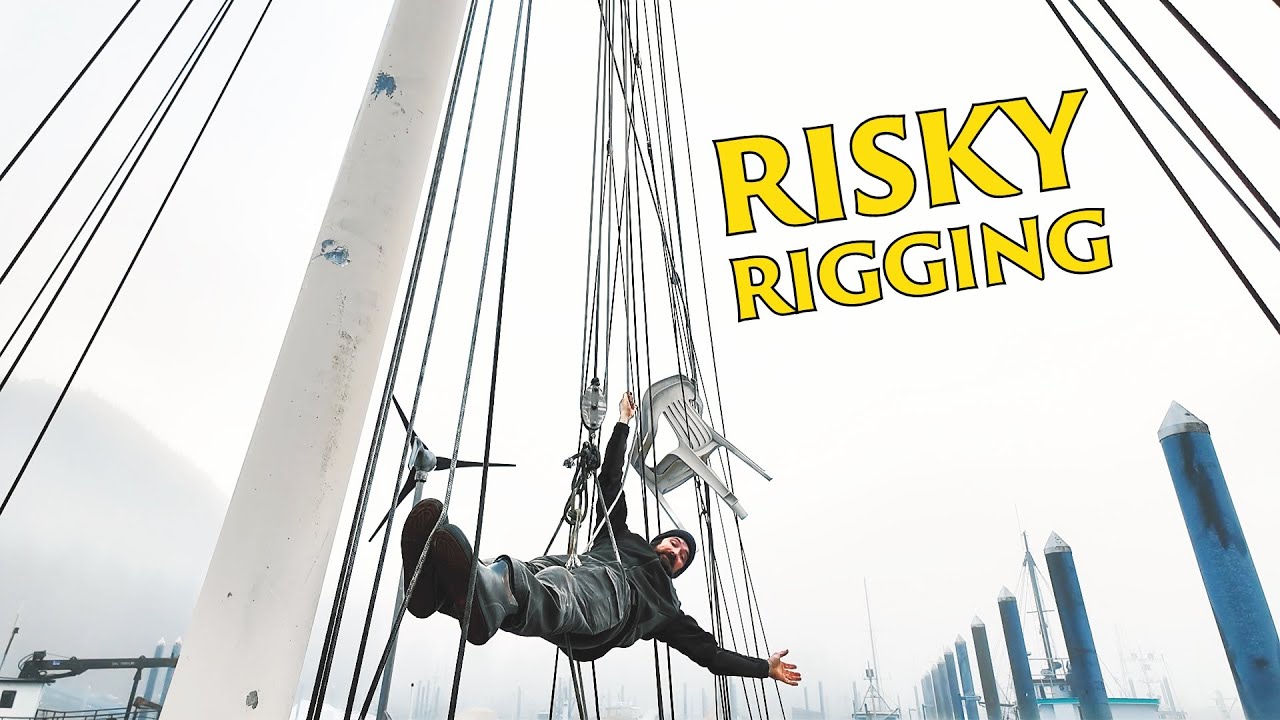 ⁣This Sailboat Rigging Could Kill Me | Inspecting 20+ Year-Old Lines in Alaska