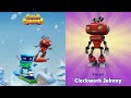 Subway surfers north pole  all 5 stages completed clockwork johnny christmas update all characters