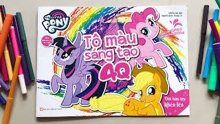 Tô Màu Ngựa Pony Và Những Người Bạn - Tô Màu 4Q - Coloring My Little Pony  (Chim Xinh) - Youtube