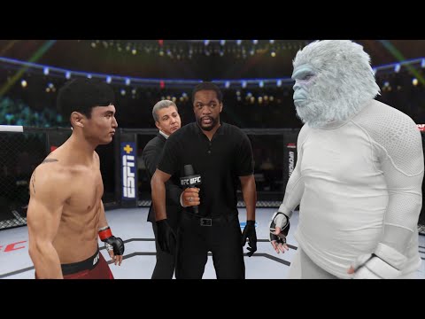 UFC 최두호 vs <strong>설인</strong> 전설 속에서나 듣던 그 동물을 만나다!