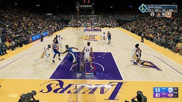 NBA 2K22 MyCareer Fastbreak Sequence