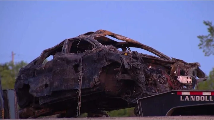 Woman dead after fiery crash on QEW in Oakville