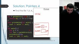 EECS 280: Lecture 03 Exercise 4: Pointers (Part 2)