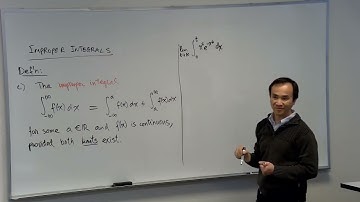 002_T007:  Improper Integrals - Part II