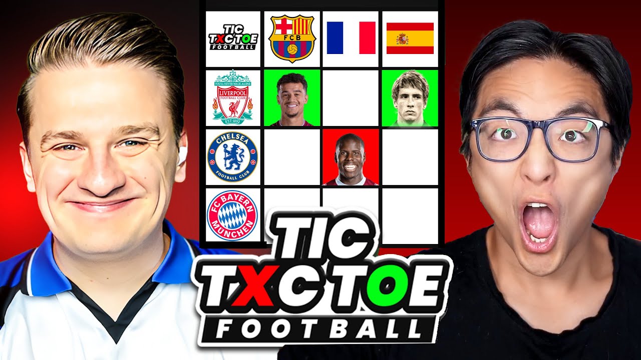 Play Footy Tic Tac Toe #footytictactoe #fyp #foryoupage #football #soc