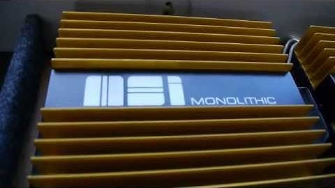 Monolithic Class A and Image Dynamics Horns