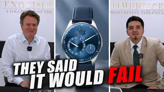 The Man Who Reinvented How Watches Tell Time | Benoît Mintiens (Ressence)