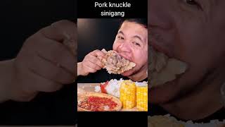 Eating Sounds pork knuckle mukbang shorts short