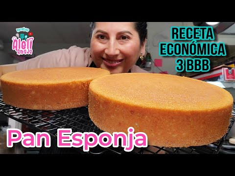 Sponge Cake, Budget Recipe 💲 Makes a lot of batter 😲 ONLY 6 EGGS