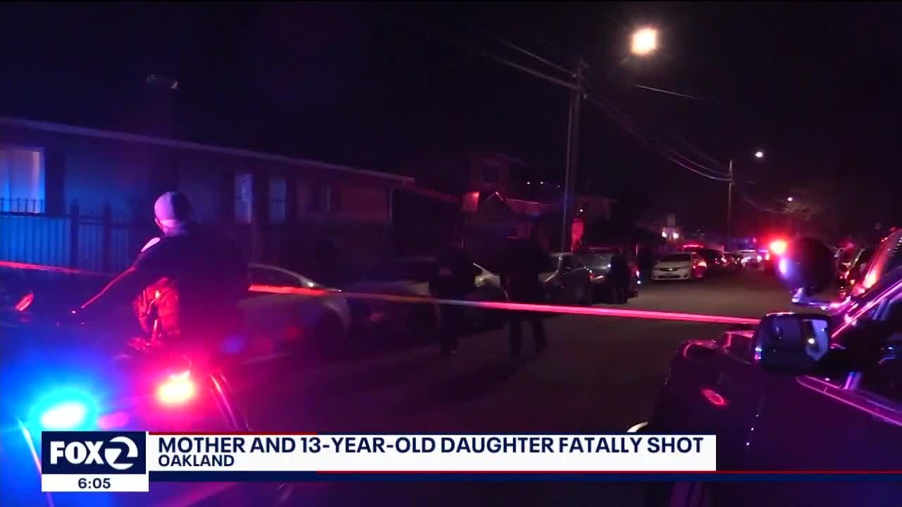 Oakland mom and 13-year-old daughter fatally shot