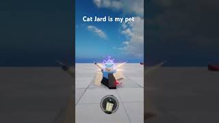 Cat Jard is my pet skull face edit #roblox #evade #shortsfeed #shorts