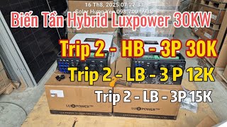 Biến Tần Hybrid Luxpower Trip2-Hb-3P 30Kw Giải Pháp 3 Pha Cao Cấp Solar Hưng Yên