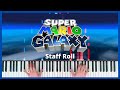 Staff roll  super mario galaxy  piano cover  sheet music