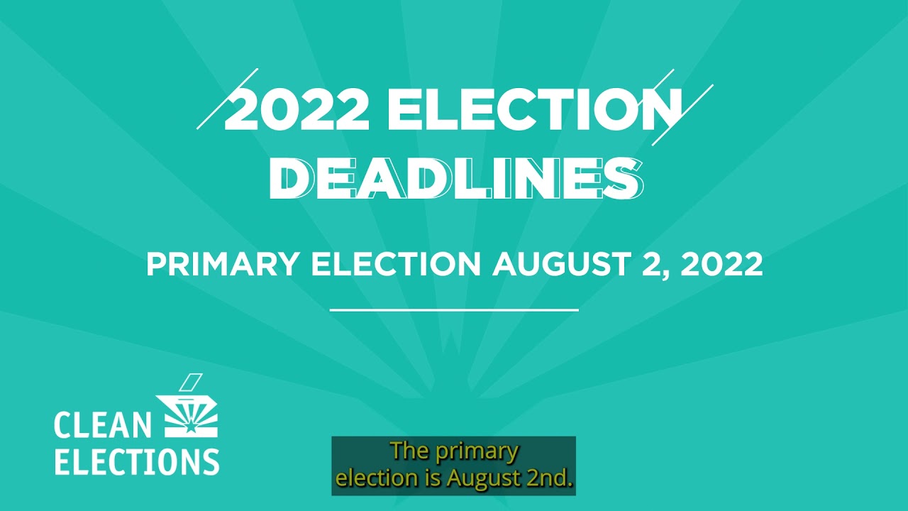 Election Day - 2022 Primary Election Dates